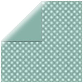 Scrapbooking papir s točkicama, lagoon,30.5x30.5cm, 190g/m2