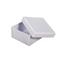 Kutije od papirne mase, bijele, 6x6x3cm,kvadratne, set 4