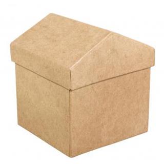 Kutija od papirne mase kuća