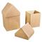 Kutije, kuće od papirne mase: 13.3x13.3x23cm + 11.5x11.5x20cm