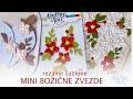 Rezalna šablona Mini božične zvezde Rezalna šablona Mini božične zvezde
